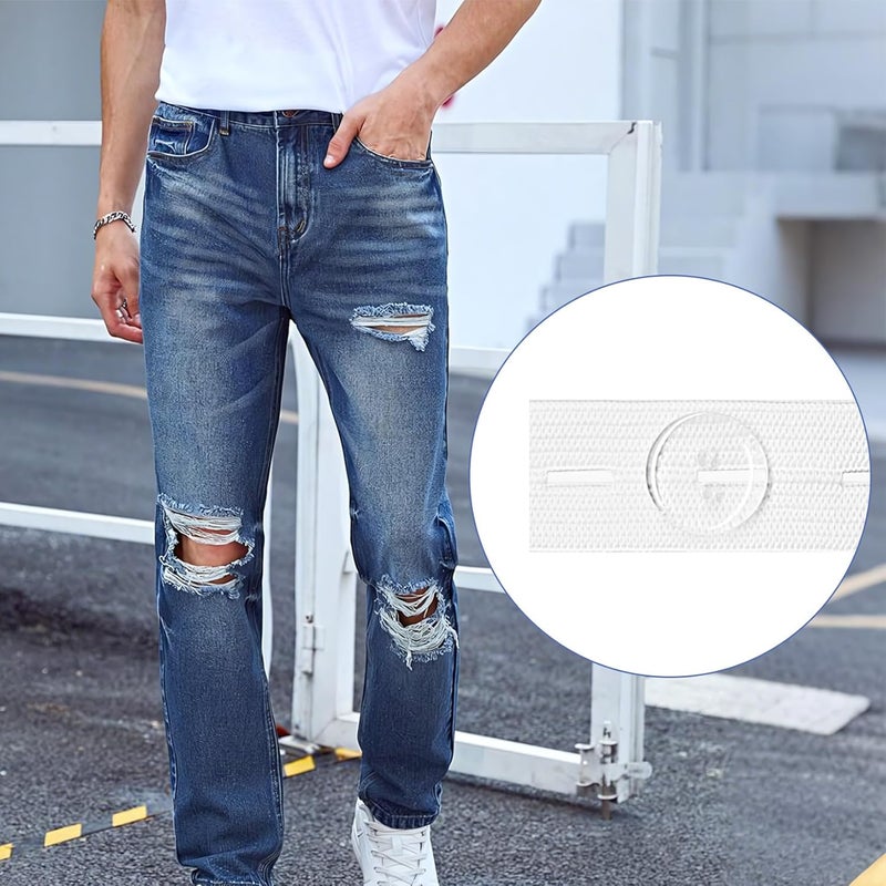 Vidroxin 10Pcs Pant Waist Tightener Kit, Waist Tightener for Pants Women Men, Jeans Button Tightener Tool with 20 Buttons - Image 5